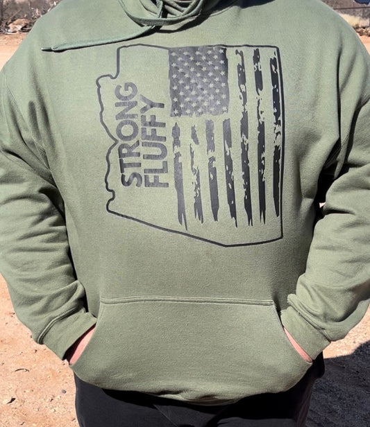 Arizona Fluffy Hoodie